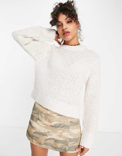 Cream 2025 slouchy jumper