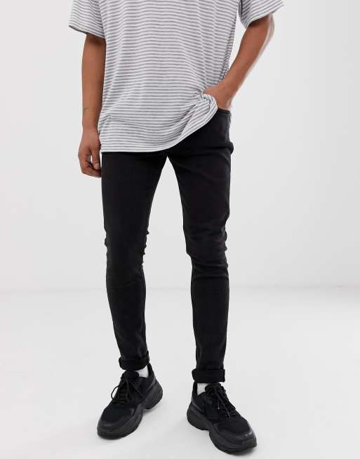 Weekday - Form - Jean skinny - Noir Tuned