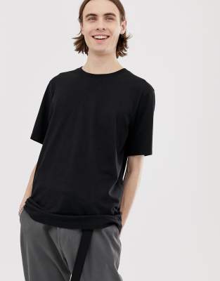 Weekday Frank T-shirt-Black