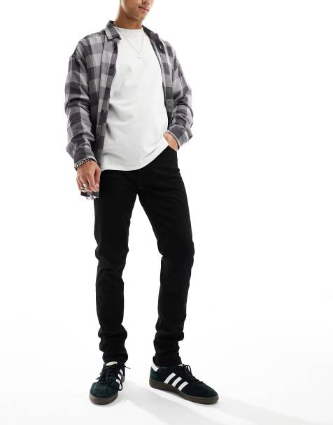 Weekday - Friday - Jeans skinny neri a vita bassa - view 1