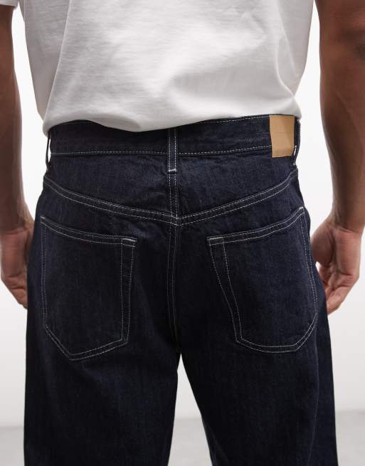 Weekday – Galaxy – Blå, tvättade, baggy jeans med ledig passform, 5 av 5