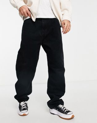 Weekday galaxy cord trousers in black - ASOS Price Checker