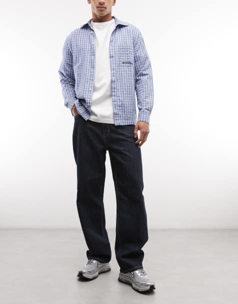 Weekday - Galaxy - Jean baggy ample - Bleu délavé - view 1