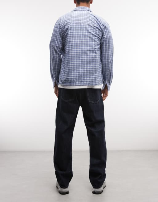 Weekday - Galaxy - Jean baggy ample - Bleu délavé, 3 de 5