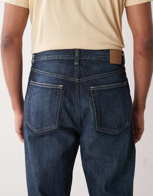 Weekday - Galaxy - Jean baggy ample - Bleu foncé délavé, 5 de 5