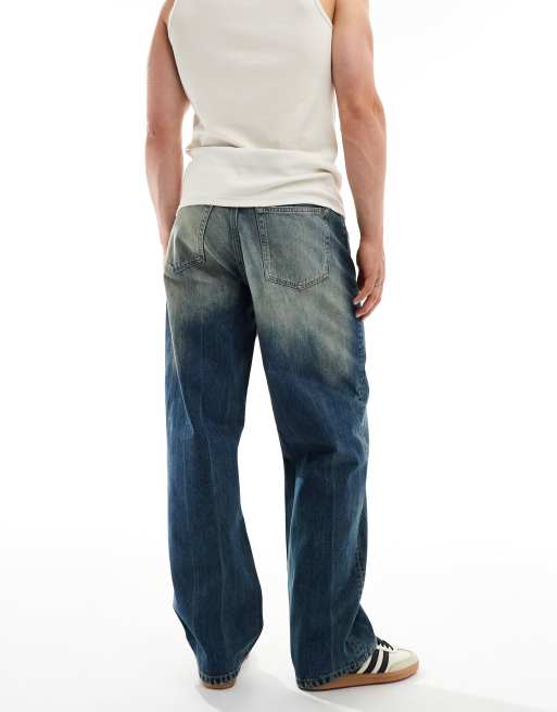 Weekday - Galaxy - Jeans a gamba larga lavaggio blu intenso, 2 di 5
