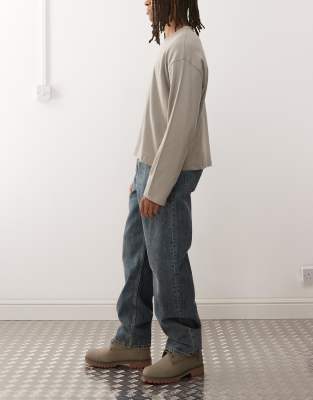 Weekday Galaxy Loose Fit Baggy Jeans In Blue