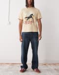 [Weekday] Weekday Galaxy loose fit baggy jeans in dark blue wash W27 L32 Deep Sea Blue
