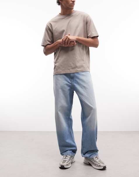 Weekday - Galaxy - Losvallende baggy jeans in vervaagde blauwe wassing - view 1