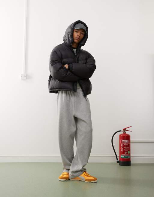 Weekday - Gewatteerde donsjas met capuchon en ritszakken in zwart, 2 van 4
