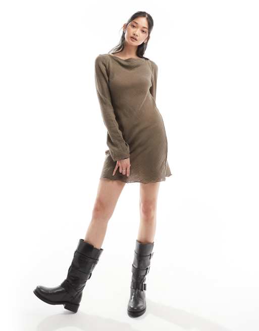 loose linen dresses uk Loose Linen Dress with Pockets 