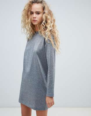 glitter jumper dress