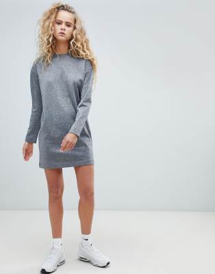 silver jumper dress