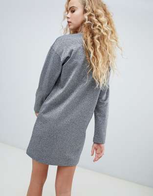 silver dress sweater