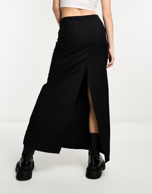 TH Grace Long skirt with side slit(Free size)