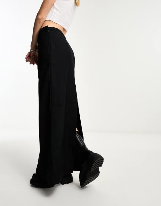 TH Grace Long skirt with side slit(Free size)