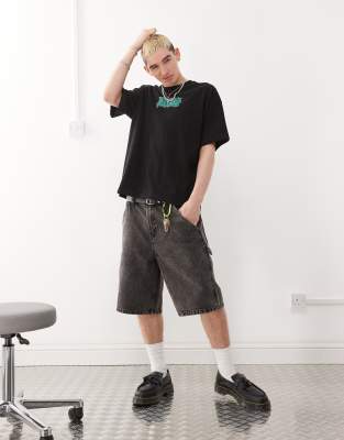 WEEKDAY GREAT BOXY FIT T-SHIRT WITH FRONT GRAPHIC PRINT 