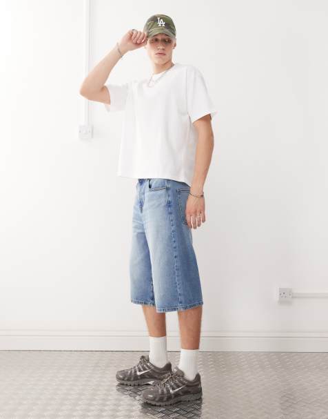 Weekday - Great - Hvid T-shirt i firkantet pasform - view 1