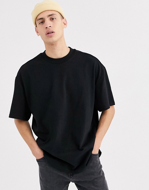 Weekday Great t-shirt in black