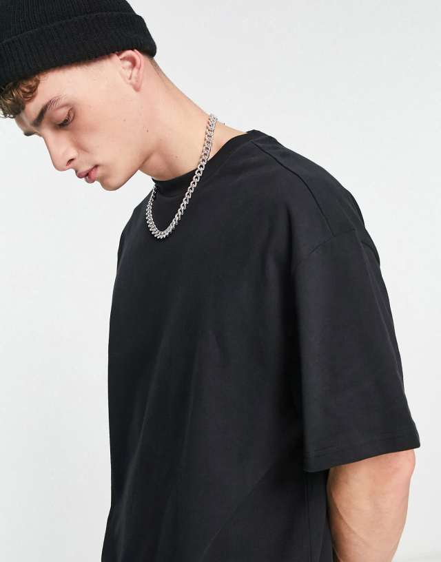 Weekday Great t-shirt in black