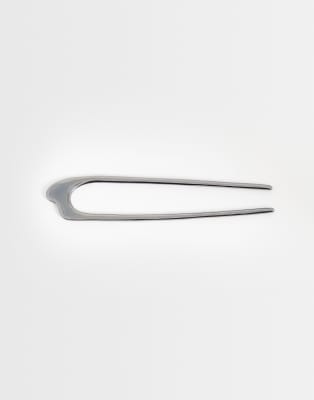 Weekday Weekday hair pin in gun metal-Silver