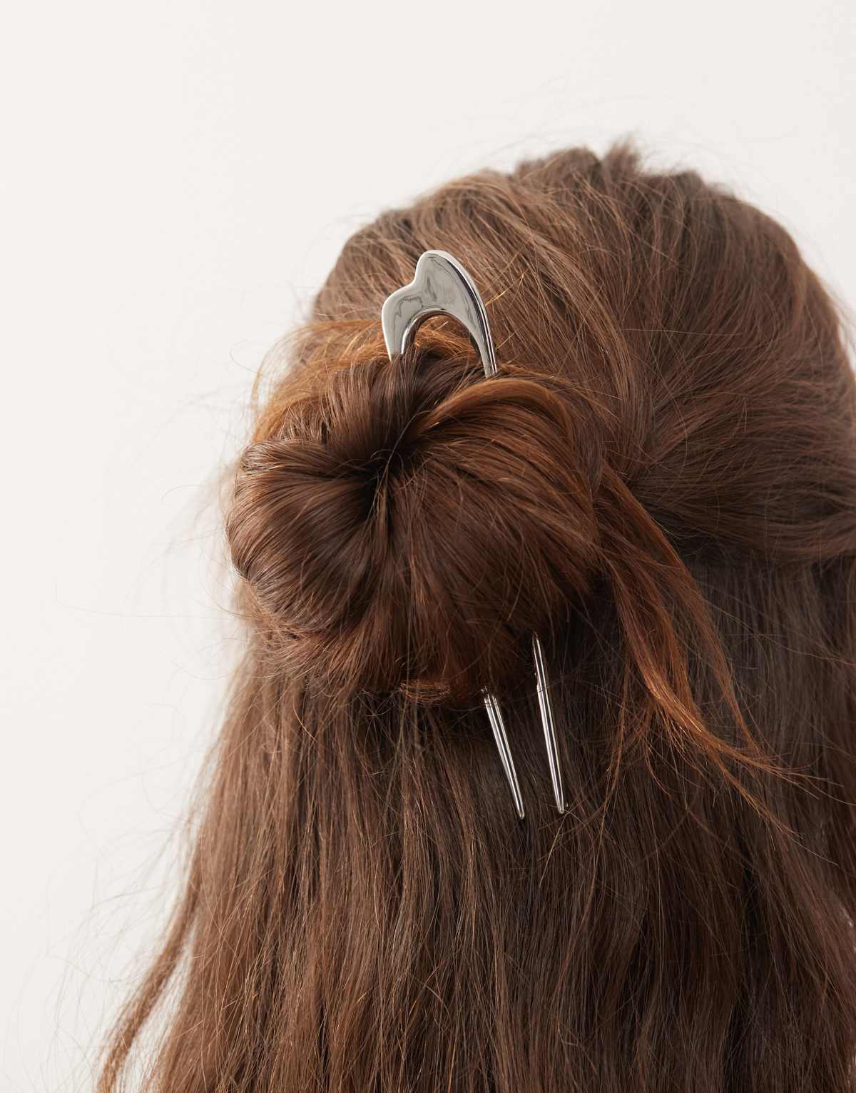 Weekday hair pin in silver