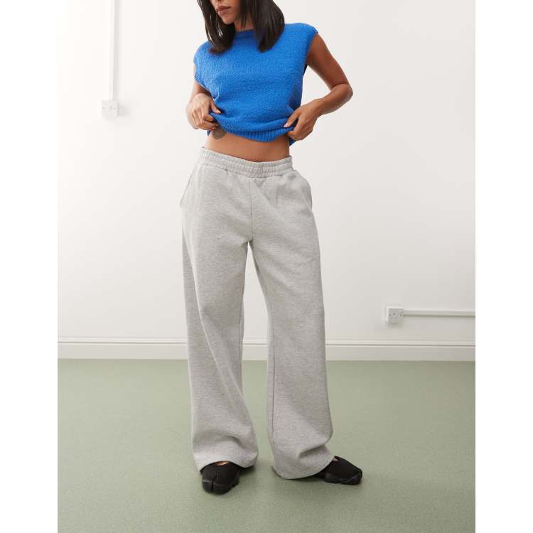 パンツ OFF-WHITE ROUND JERSEY WIDE-LEG JOGGERS OFF WHITE Round jersey wide-leg joggers