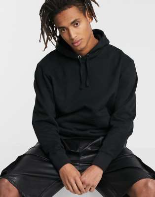 weekday hoodie black