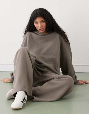 Weekday hoodie and joggers co-ord in grey | ASOS