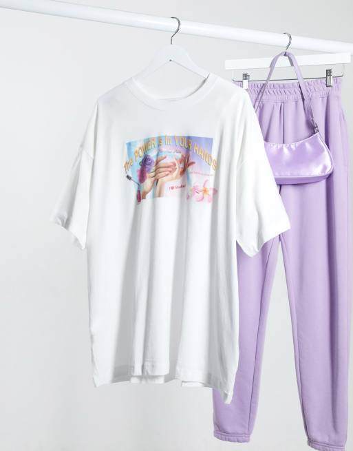 weekday print t shirt