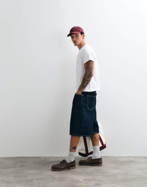 Weekday - Hvid krympet T-shirt - view 1
