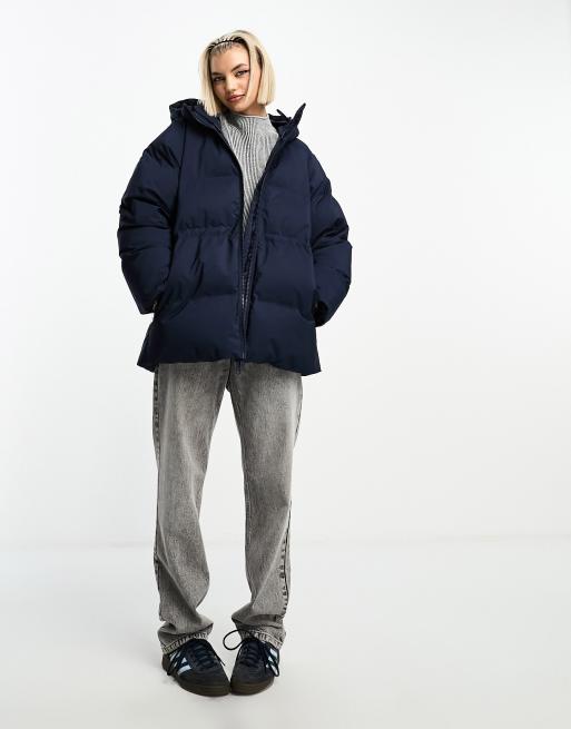 Waist puffer outlet jacket