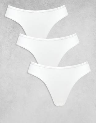 Weekday Inez 3-pack Briefs In White