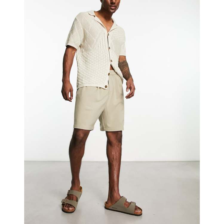 Weekday jacob shorts in mole | ASOS