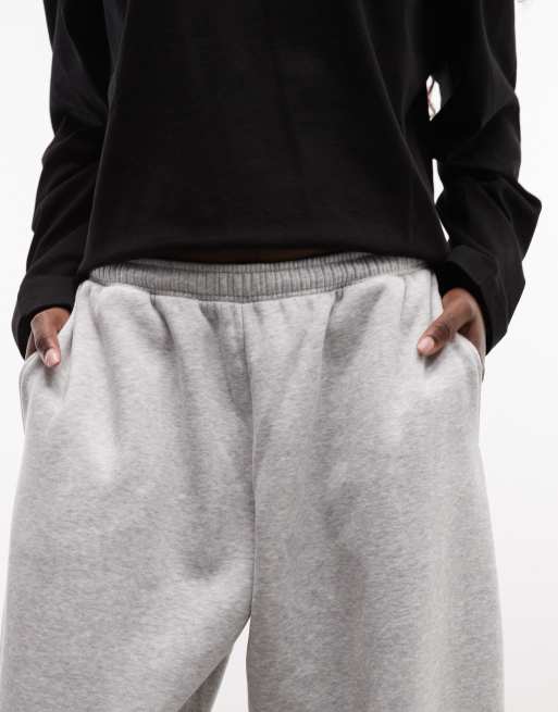 Weekday jogger con risvolto grigio mélange, 4 di 5