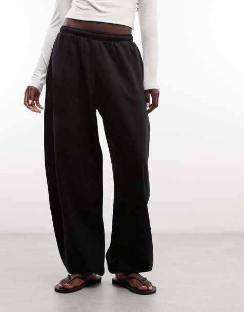 Weekday - jogger negro con bajos vueltos - view 1