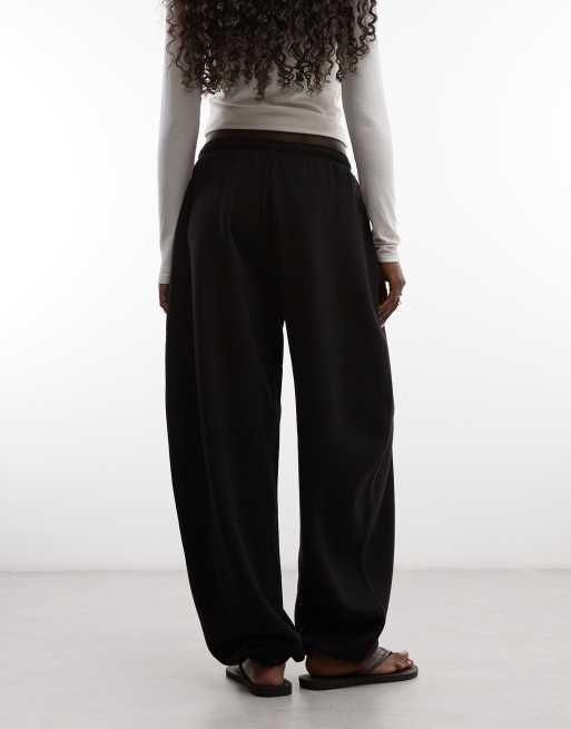 Weekday - jogger negro con bajos vueltos, 4 de 5