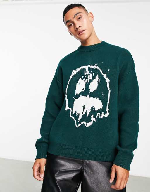 Logo Jacquard Sweater