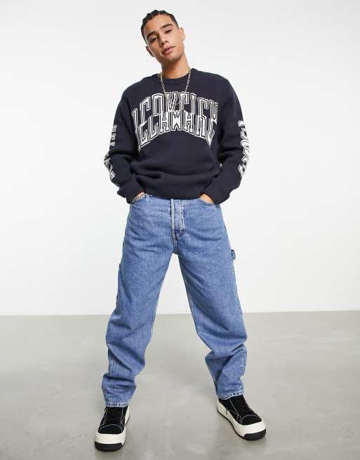 Weekday johan sportlife sweater in blue