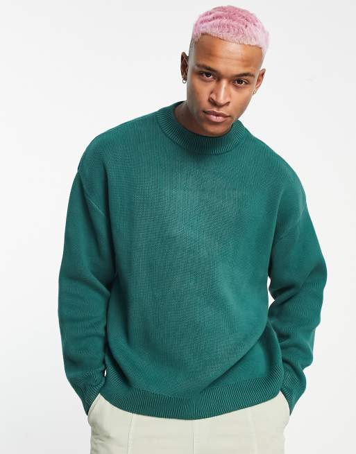 Asos green outlet sweater