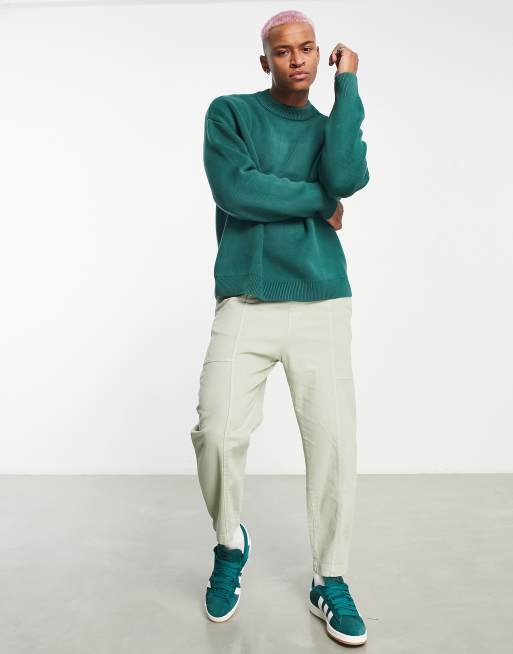 Weekday outlet green sweatshirt