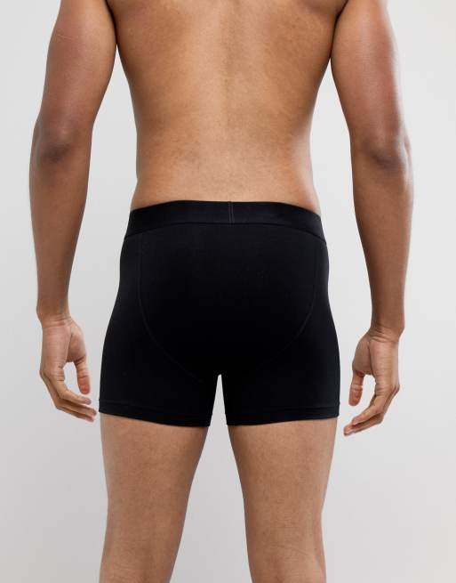 Weekday Johnny Boxers In Black | ASOS