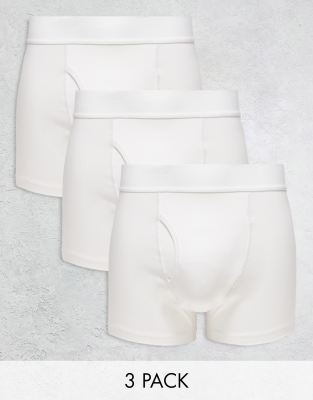 Jonny 3-pack boxer set in white