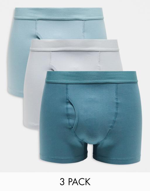 Weekday - Jonny - Lot de 3 boxers - Multicolore 
