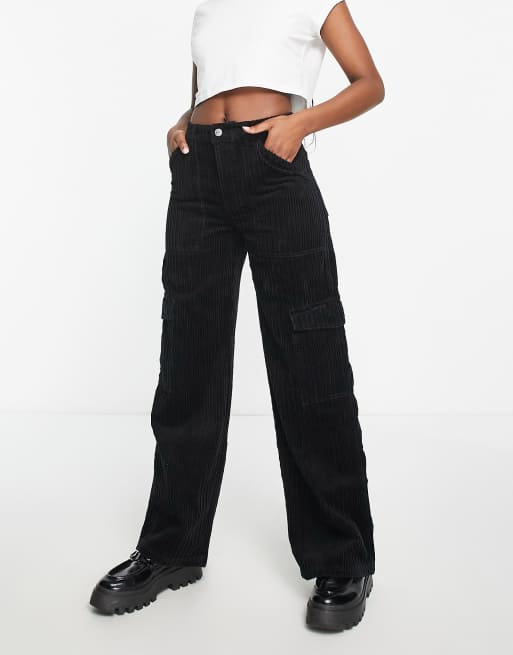 Pantalon cargo best sale velours femme