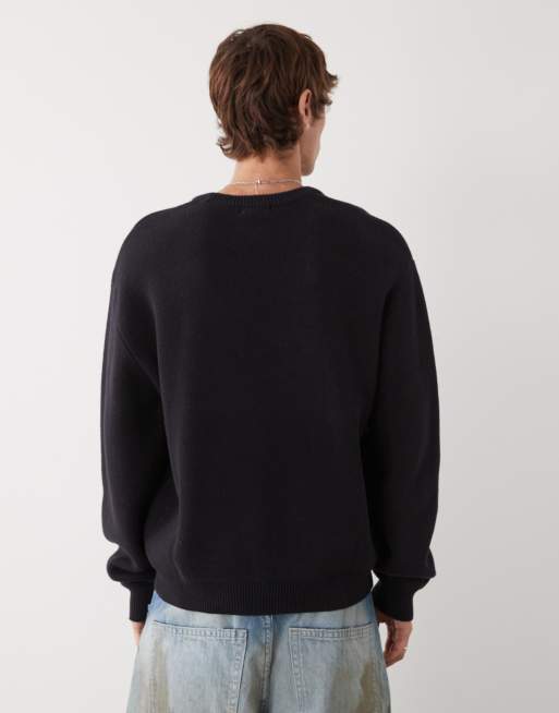 Weekday jumper in black