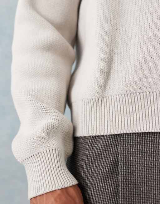 Weekday jumper in off-white