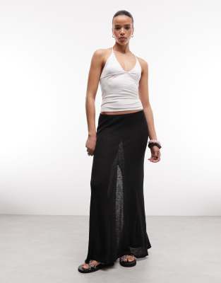 Weekday - Jupe longue - Noir XS