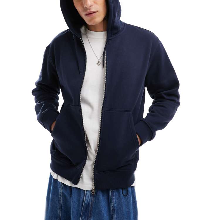 Weekday – Kapuzenjacke in Marineblau | ASOS 