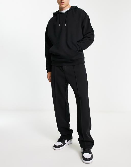 Weekday Ken straight leg joggers in black | ASOS